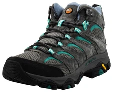 Merrell Womens Moab 3 MID WP Waterproof  Granite Marine Size 9 NEW-433