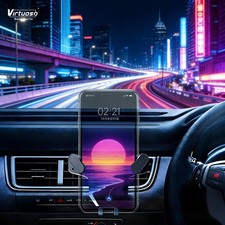 Universal Air Vent Hook Car Holder Mount Stand Bracket Mobile Phone Clip Cradle
