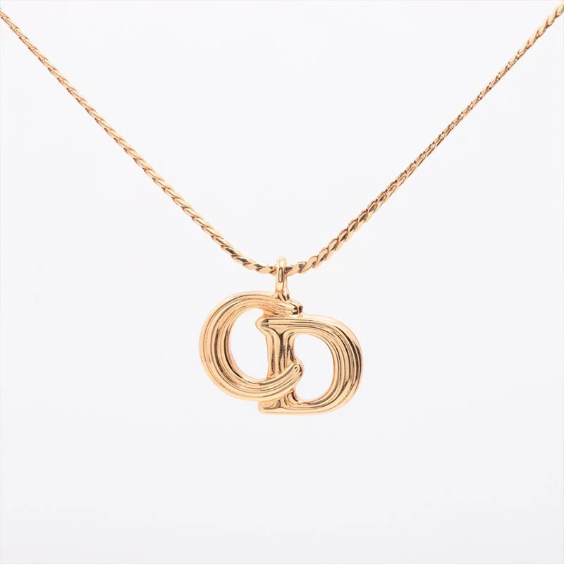 Collana Christian Dior logo CD oro WS15303