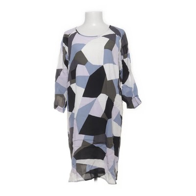 InWear, Kleid, Größe: 42, Blau/Weiß/Schwarz/Grau/Mehrfarbig #gsY
