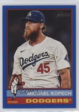 2025 Topps Heritage Dark Blue Border Michael Kopech #288 1i5e