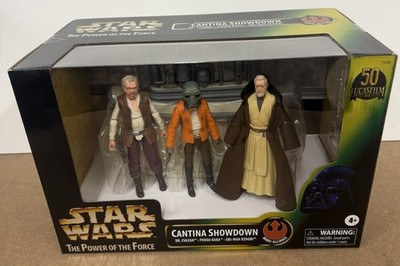 STAR WARS BLACK SERIES POWER OF THE FORCE CANTINA SHOWDOWN 6'' 