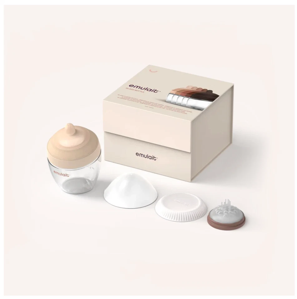 NEW Fair Emulait Classic Baby Bottle 240ml Breastfeeding Supplement Emulait - Image 2 of 4