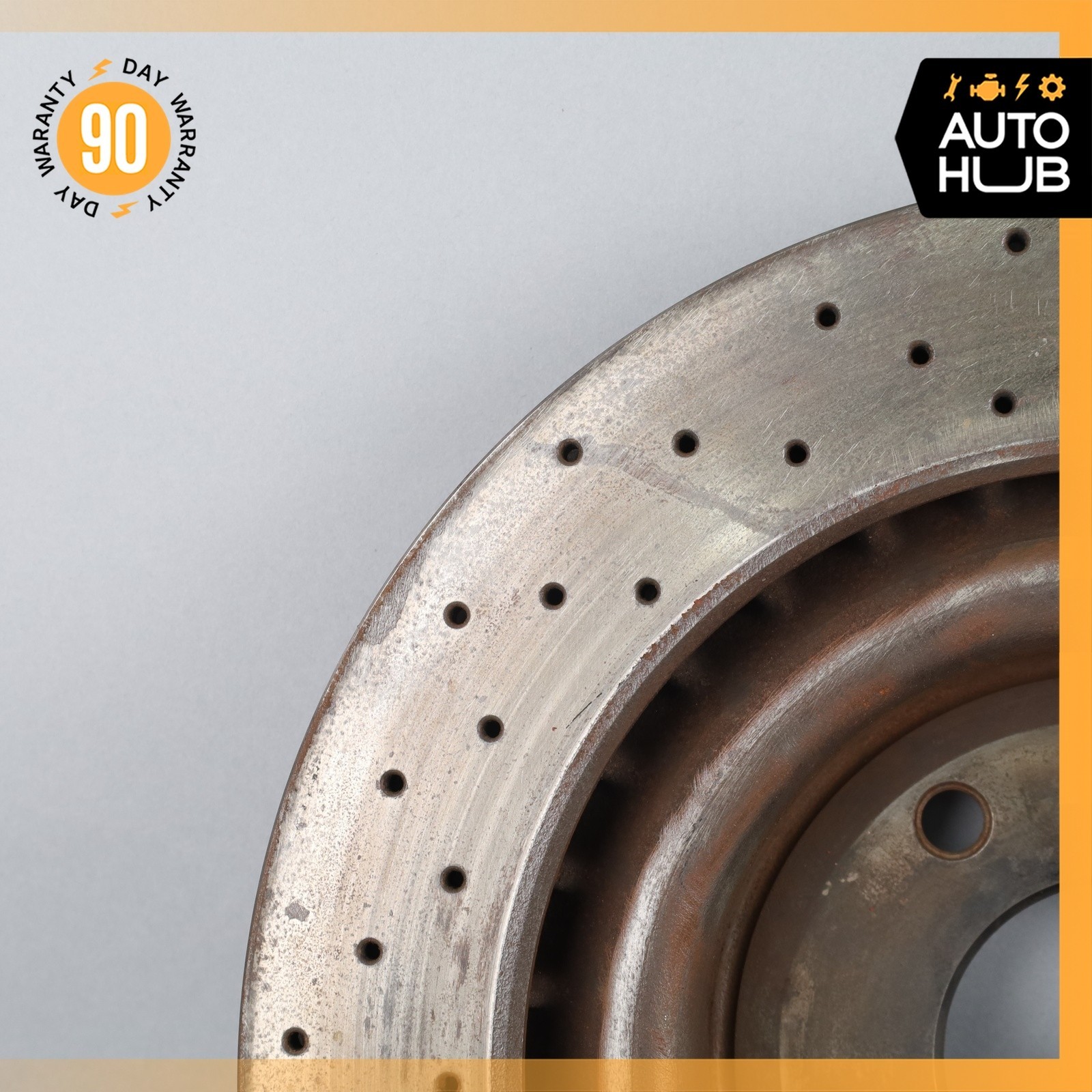 00-04 Aston Martin DB7 Front Brake Rotors Disc Left & Right Set OEM 38k