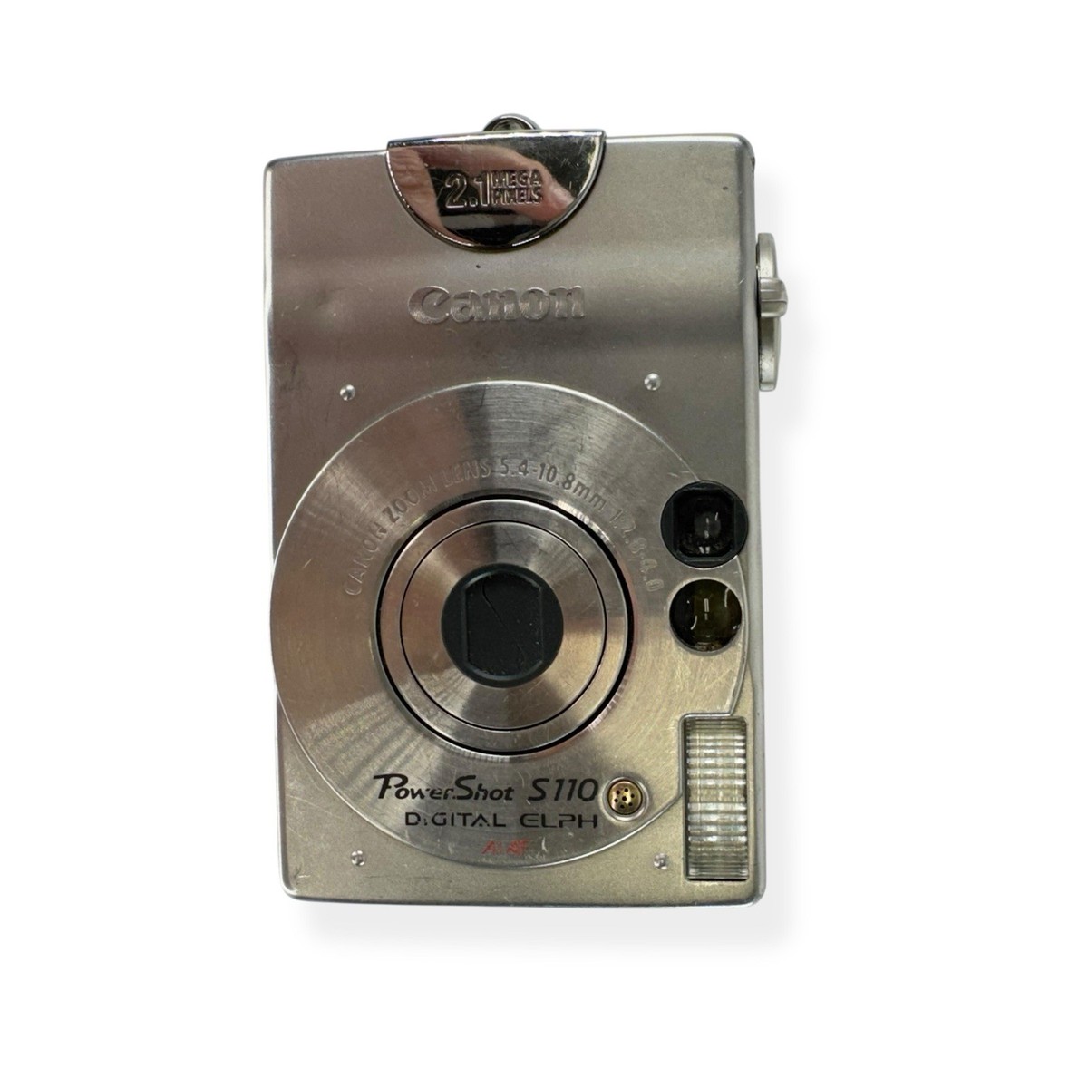 Canon PowerShot S110 Digital Camera Silver For Parts Repair