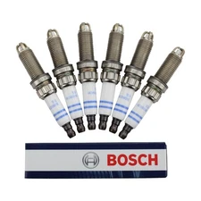 For BMW F01 E60 E71 E89 E90 Pre-Gapped Set of 6 Spark Plugs Bosch ZGR6STE2