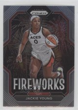 2023 Panini Prizm WNBA Fireworks Jackie Young #7 0c6