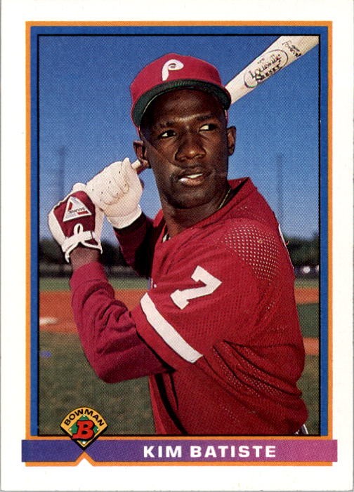 1991 Bowman #488 Kim Batiste RC - BB