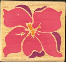 Rubber Stampede Posh Impressions Marsh Wildflower Rubber Stamp