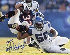 KJ K.J. Wright Autographed Signed 8x10 Photo Seattle Seahawks MCS Holo #63197