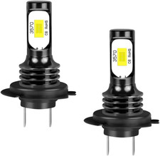 H7 LED Headlight Bulbs, 6000K Super White, 20000LM 55W H7 Headlights Bulb, High/
