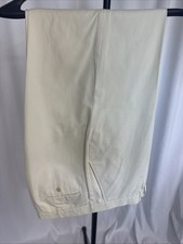 Polo Ralph Lauren Men's Vintage Chino Pants. Off White 34W 32W Fine Knit