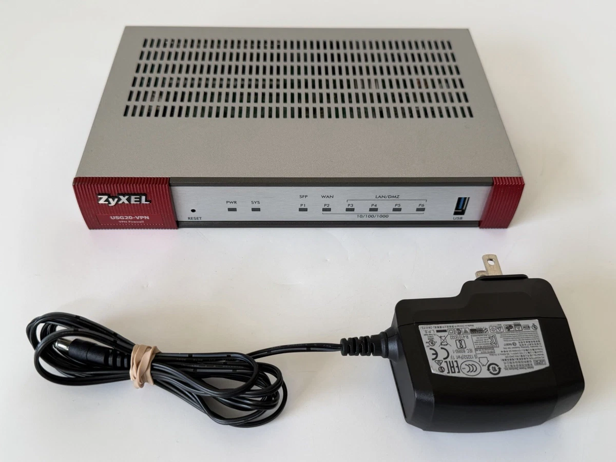 Zyxel USG20-VPN VPN Firewall W/AC-ADAPTER