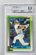 1990 topps sammy sosa beckett bgs 8.5 FREE SHIPPING!!!