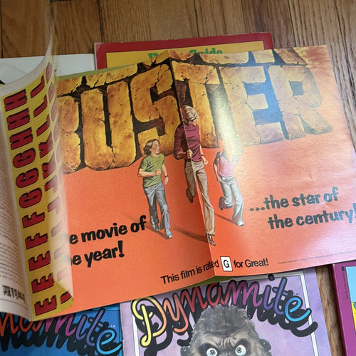 Lot of 6 1970s Dynamite Magazines Cheryl Ladd King Kong JJ Club Handbook Nice! - Bild 14 von 24