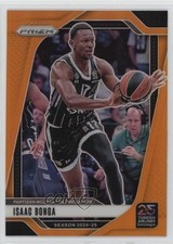 2024 Panini Prizm Turkish Airlines EuroLeague Orange 36/49 Isaac Bonga #96 1dl2