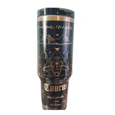 Personalized Zodiac Astrology Tumbler – Custom Engraved 40oz Stainless Steel Cup