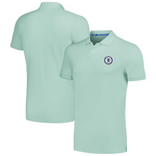Image of CHELSEA FC Polo Shirt Mens MEDIUM Official Team Crest Football Top CHP6