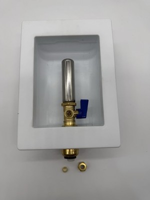 Apollo 1/2 in. Ice Maker Outlet Box with Water Hammer Arrestor FSBBOXIMWH