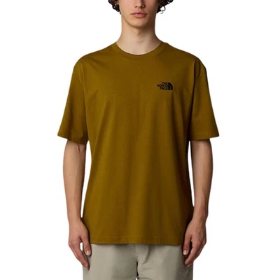 Camiseta para hombre The North Face de gran tamaño cúpula simple verde talla S código NF0... - Imagen 1 de 3