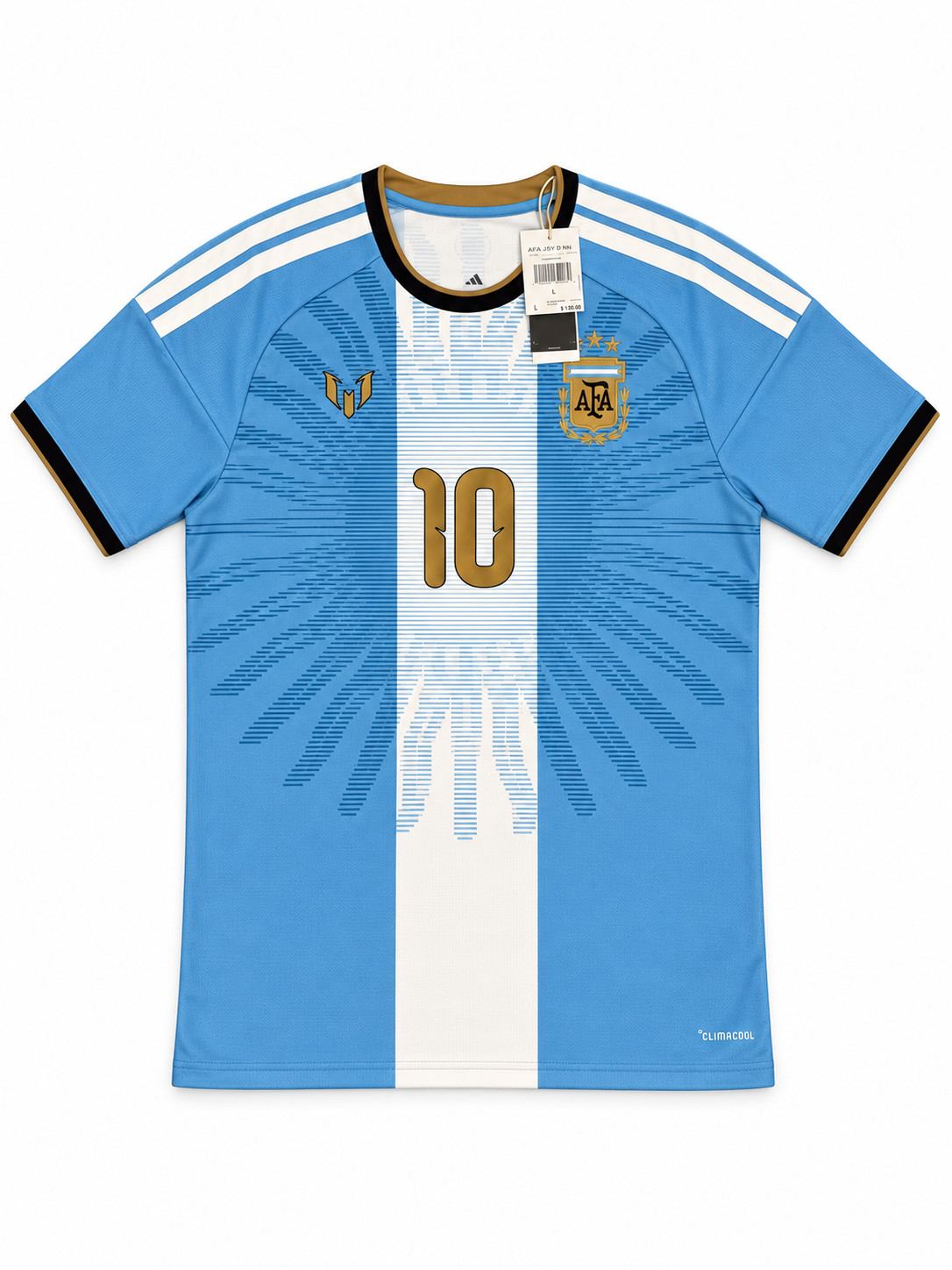 Adidas Argentina Lionel Messi Farewell Match Jersey Retirement LD3316 Size L