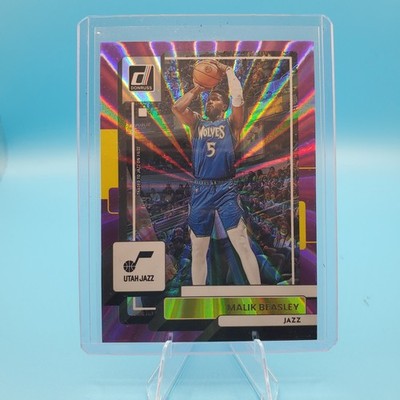 2022-23 Panini Donruss - Malik Beasley #193 Holo Purple Laser /99