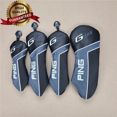  NEW PING G425 Golf Club Headcovers Driver Fairway Woods Hybrid Covers Set