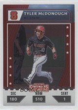 2021 Panini Elite Extra Edition College Tickets Optic Tyler McDonough 0y59