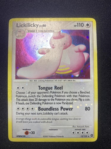Lickilicky 12/132 Secret Wonders Holo Rare