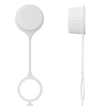 LBB-Parts Tethered Drain Plug caps,Compatible with Igloo Cooler White