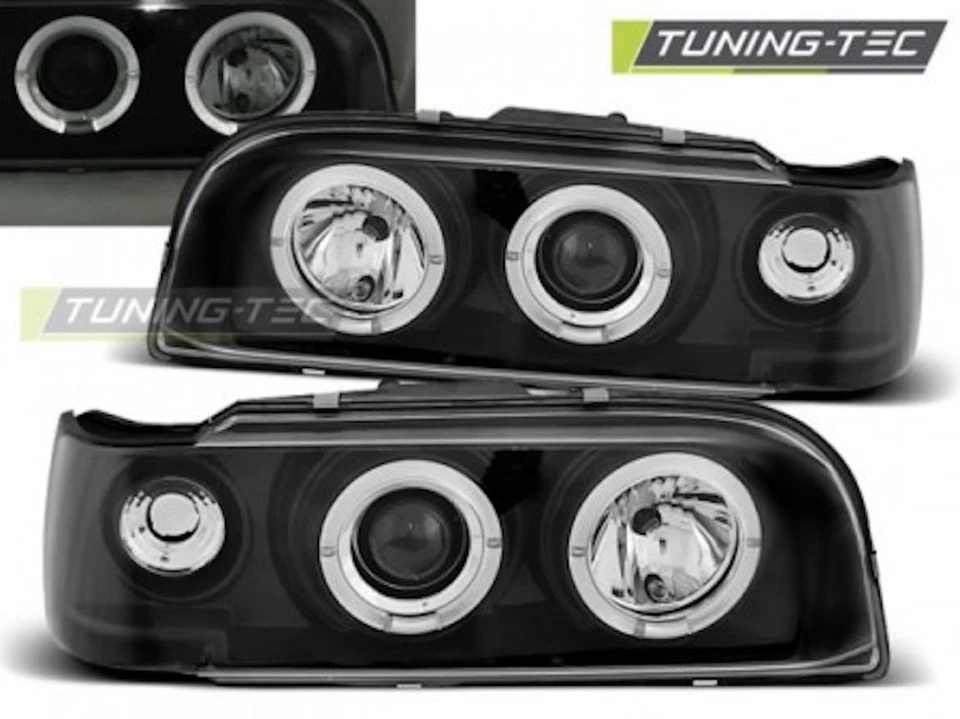 Faros LED Angel Eyes Para Volvo 850 92-96 Negro - Imagen 2 de 2