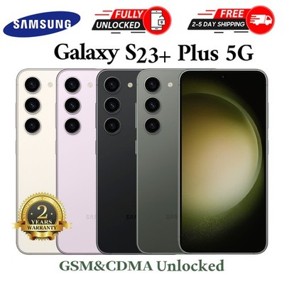 New Samsung Galaxy S23+ Plus 5G SM-S916U Factory Unlocked T-Mobile Verizon AT&T