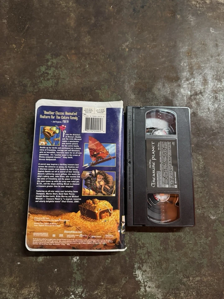 Treasure Planet VHS, 2003 Walt Disney Clamshell - Image 3 of 3