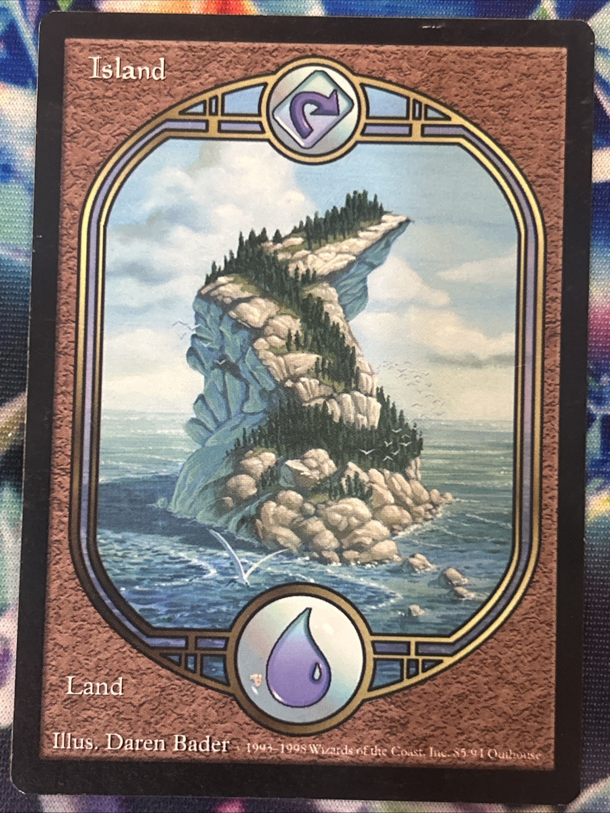 1x MTG Island (UGL) Unglued Regular HP