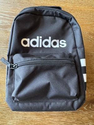 Adidas Insulated Lunch Bag Santiago Black White B172 Soft Tote 11''x7''x4'' F2