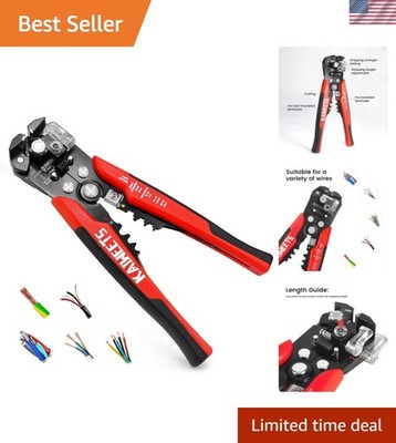 Self Adjusting Wire Stripper - 3 in 1 Heavy Duty Automatic Wire Stripping Too...