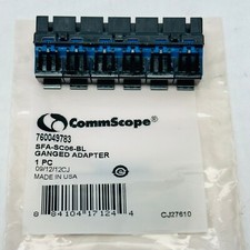 COMMSCOPE 760049783 / SFA-SC06-BL GANGED ADAPTER