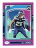 2024 Panini Donruss Optic D.J. James Rated Rookie Pink Prizm RC #222
