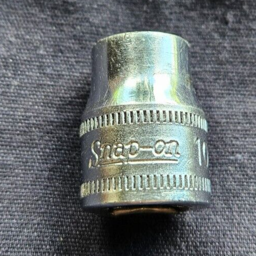 SnapOn 10mm socket, 3/8 drive, chrome, FSM 101. excellent condition