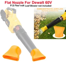 Flat Tip Nozzle For Dewalt 60V DCBL772 Flex*volt Leaf Blower Flat Replacement