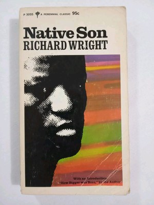 NATIVE SON by Richard Wright 1966 Vtg Perennial Classic Paperback 