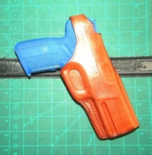 Tagua CDH1-1232 RH Brown Leather CROSSDRAW Thumb Break Holster for FN Five-seveN