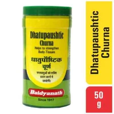 Baidyanath Dhatupaushtik Churna | Helps to Strengthen Body-Tissue - 50g