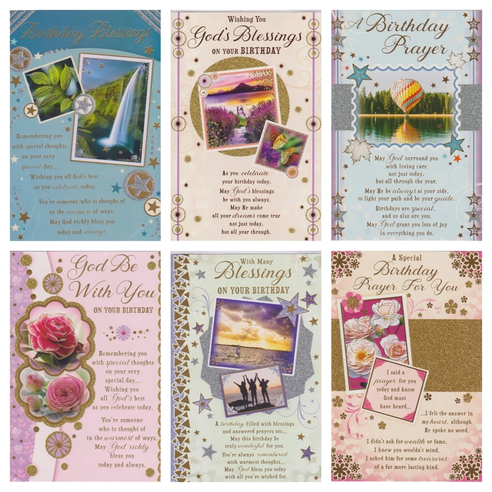 XPRESS YOURSELF Religious Birthday Card ~ Birthday Blessings