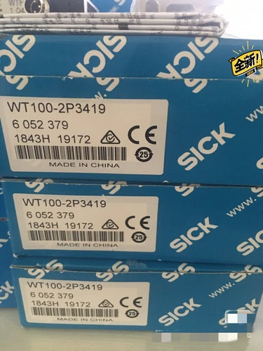 New One SICK WT100-2P3419 Photoelectric Switch WT1002P3419 Free Shipping - Picture 1 of 1