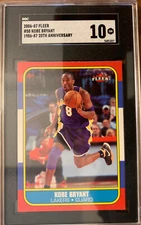 2006-07 Fleer 20th Anniversary 1986-87 Retro Design Kobe Bryant SGC 10 Gem POP 1