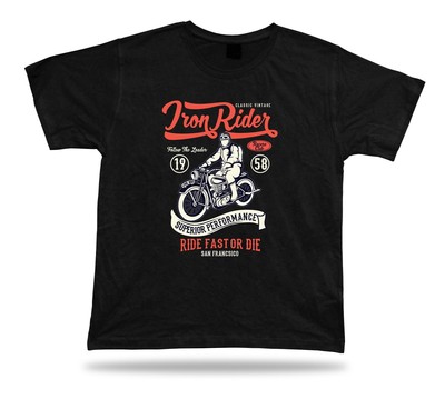 Alter Laden klassische Frisur schwarz weiß Tshirt Design Größe Kleidung