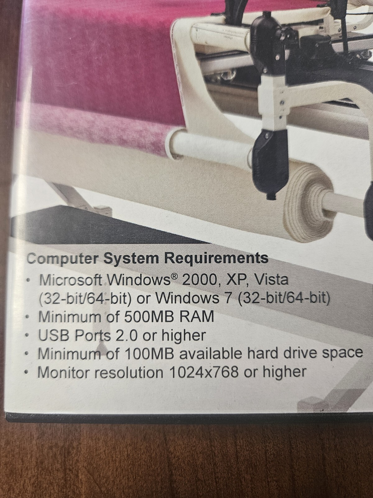 QUILT MOTION FOR BERNINA Software CD & Video Tutorial DVD sewing