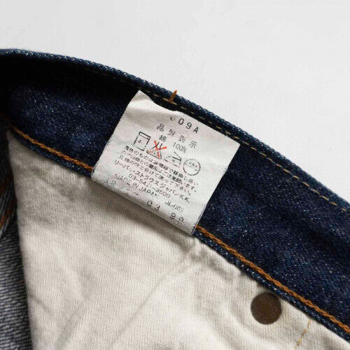 Levi's 50S-XX Big E Denim Pants in Dark Navy Size:W33 / L36 Levi's 50S-XX Big E Denim Pants in Dark Navy Size:W33 / L36
