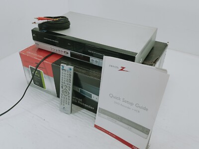Zenith XBR716 DVD Recorder VHS Recorder Combo W Remote Playing